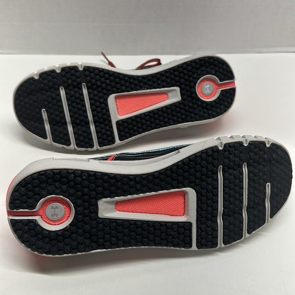 Under Armor Icon Sneakers Shoes Lace Up Athletic Running Shoe White Women Size 7 - Picture 8 of 9